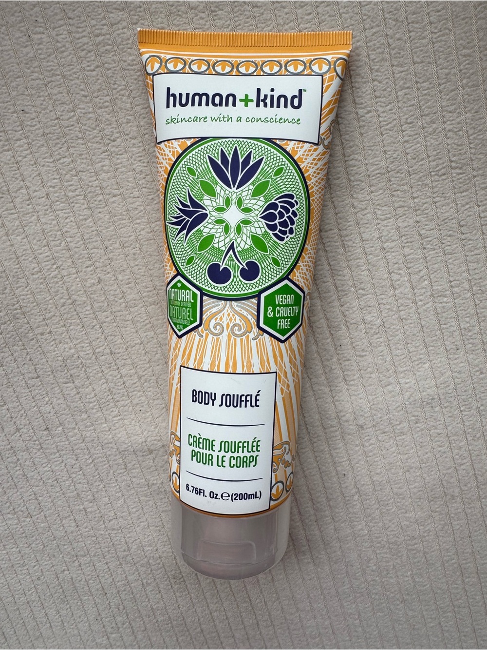 Humankind Orange, Green & Purple Body Soufflé Tube